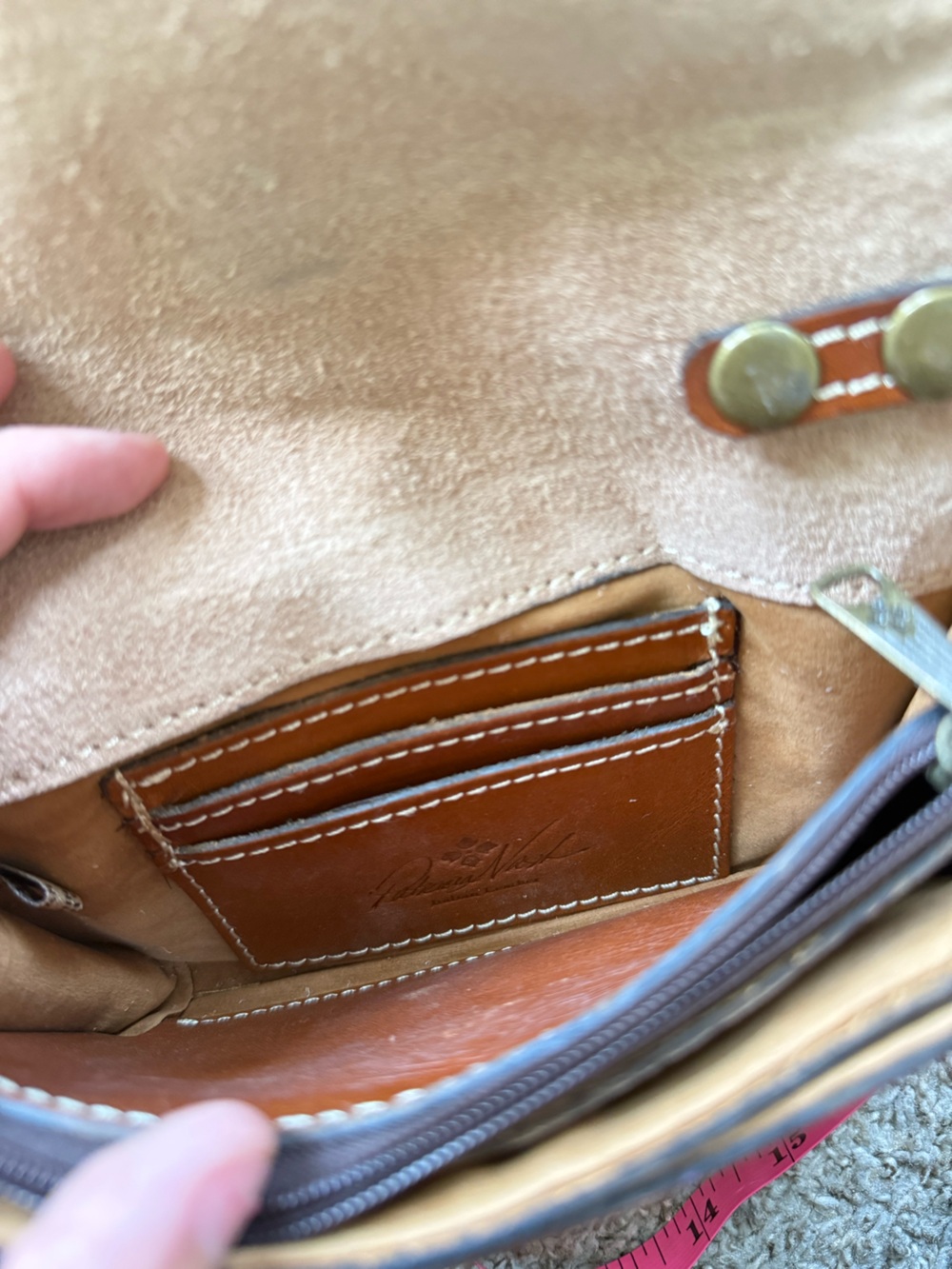 Patricia Nash Torri Leather Corssbody - Picture 10 of 10
